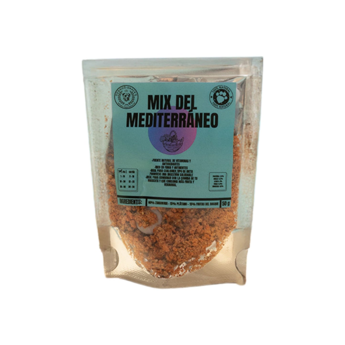 MIX DEL MEDITERRÁNEO - ZANAHORIA, FRUTOS DEL BOSQUE Y PLÁTANO