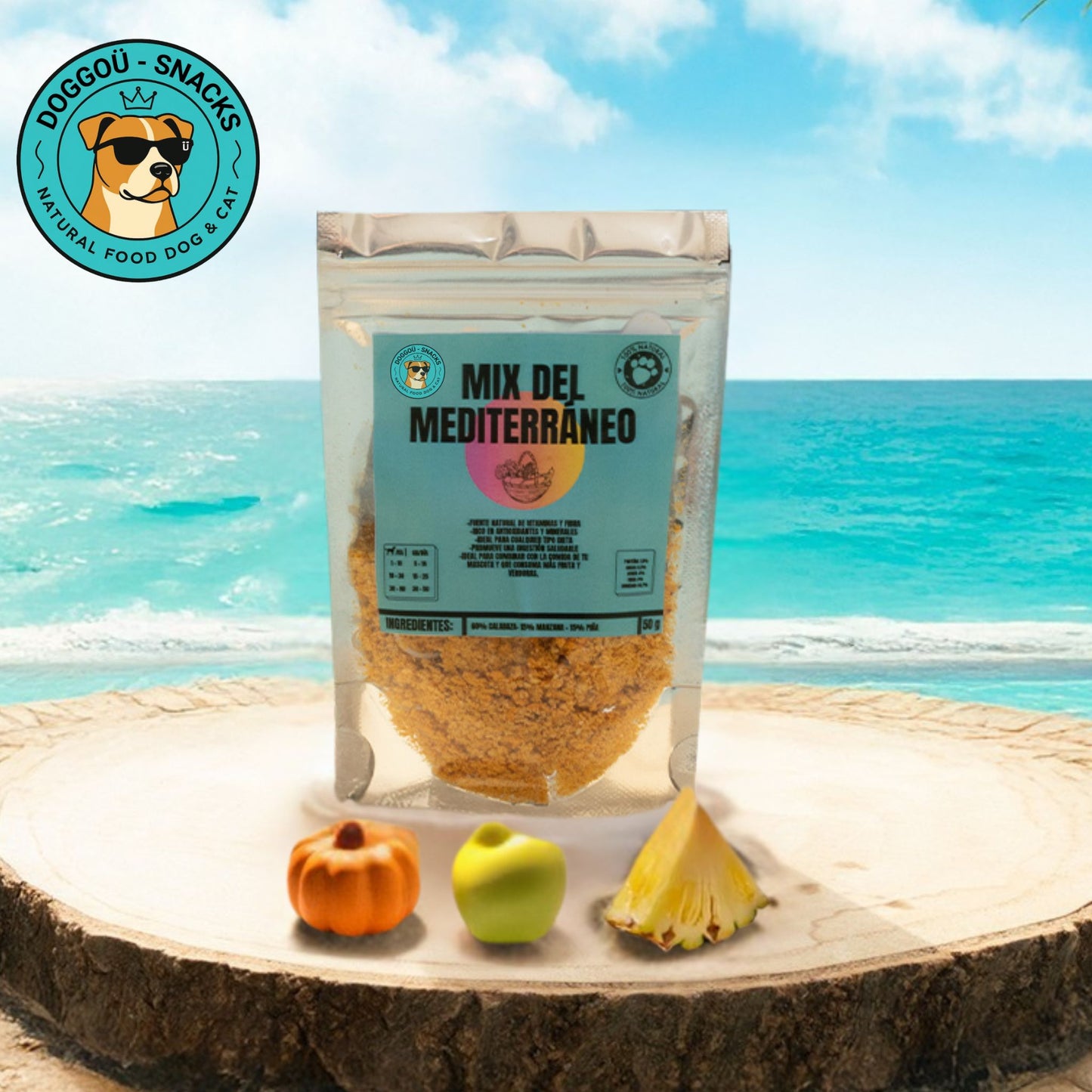 MIX DEL MEDITERRÁNEO - CALABAZA, PIÑA Y MANZANA