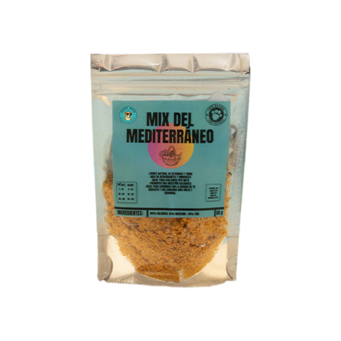 MIX DEL MEDITERRÁNEO - CALABAZA, PIÑA Y MANZANA