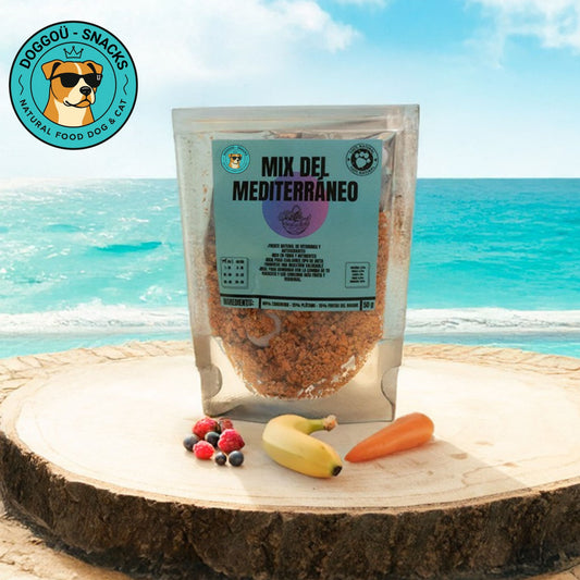 MIX DEL MEDITERRÁNEO - ZANAHORIA, FRUTOS DEL BOSQUE Y PLÁTANO