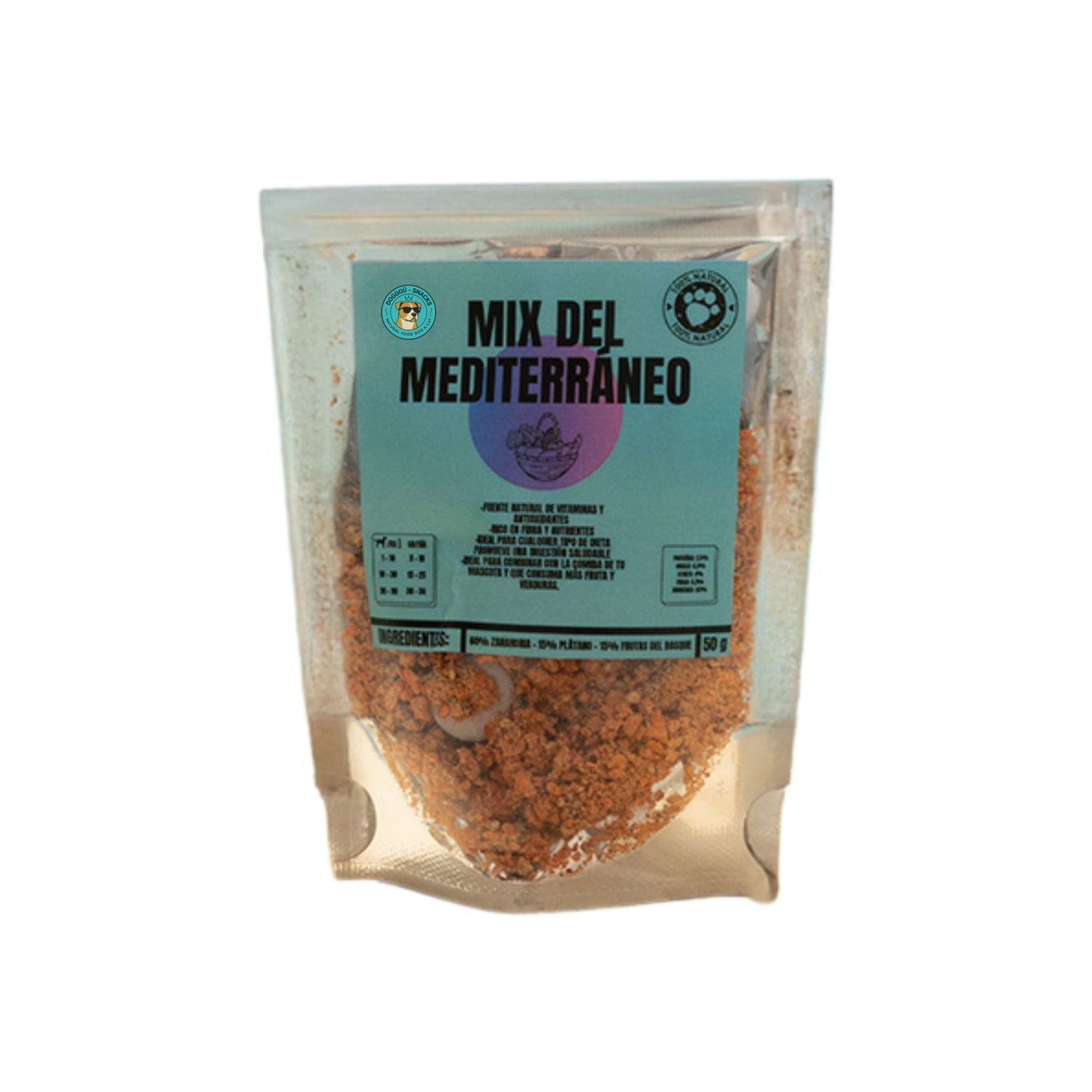 MIX DEL MEDITERRÁNEO - ZANAHORIA, FRUTOS DEL BOSQUE Y PLÁTANO